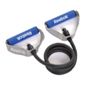 Reebok Elements Level 3 Resistance Tube, Grey/Blue