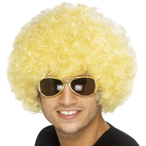 Image of Afro Wig - Yellow