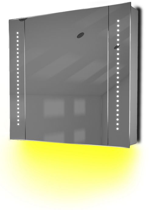 Image of Ambient Audio Bathroom Cabinet With Bluetooth, Shaver Socket & Sensor K18yaud