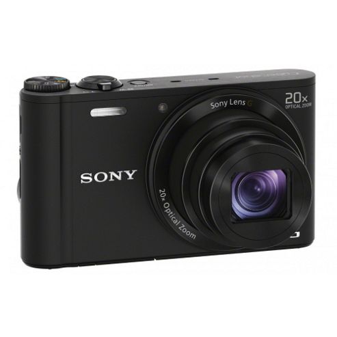 Image of Sony Dsc-wx300 Digital Camera, 18.2mp, 20x Optical Zoom, 3" Lcd Screen, Wi-fi