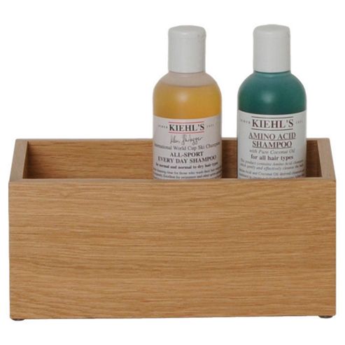 Image of Wireworks Mezza Storage Box - Natural Oak