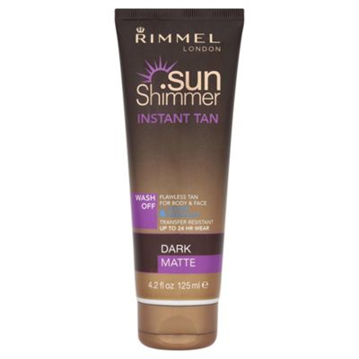 Sunshimmer Instant Tan Make Up Dark Matte 125Ml