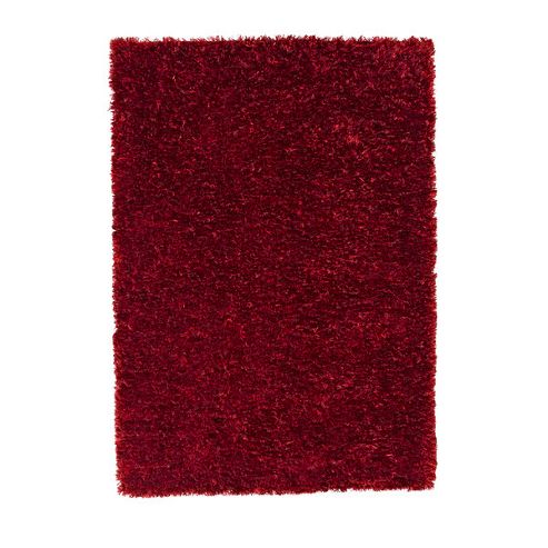 Image of Think Rugs Amazon Red Tufted Rug - 120 Cm X 170 Cm (3 Ft 11 In X 5 Ft 7 In)