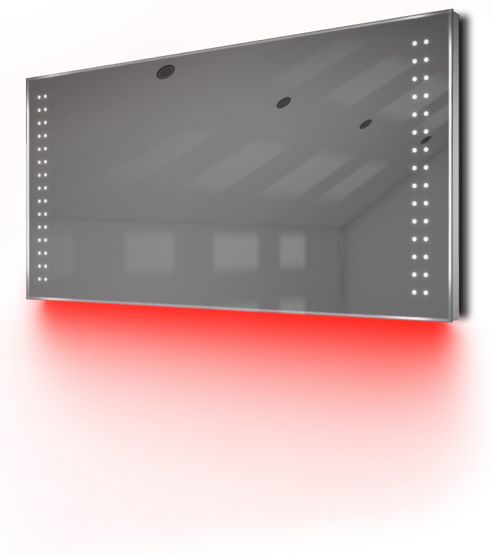 Image of Ambient Ultra-slim Led Bathroom Mirror With Demister Pad & Sensor K7r
