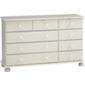 Home Essence Balham 9 Drawer Chest - White