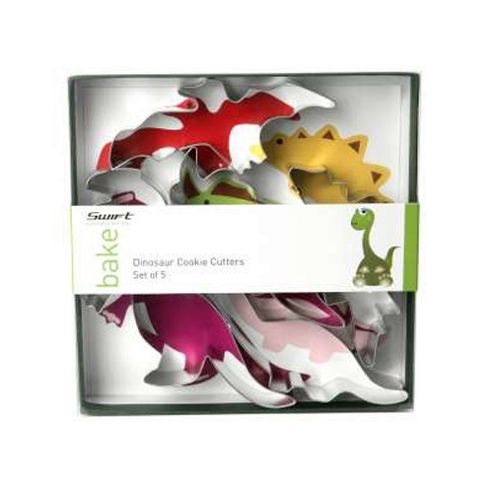 Image of Swift Dinosaur Cookie Cutters, Set Of 5