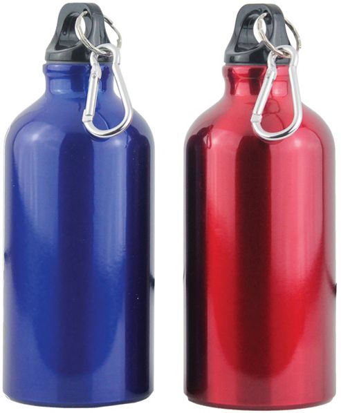Image of Yellowstone 500ml Drinks Bottle With Carabina - 2 Pack