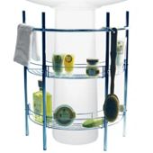 Techstyle Undersink Two Tier Metal Storage Caddy