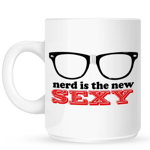 Image of Nerd Is The New Sexy 10oz Ceramic Mug