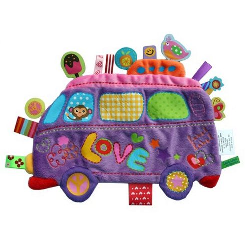Image of Label Label Holiday Comfort Blankie (love Bus)