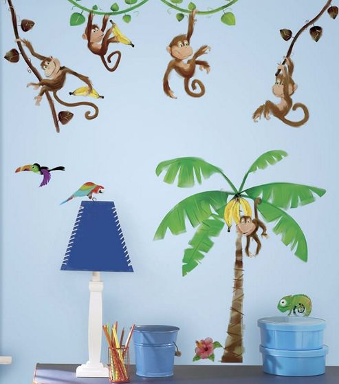 Image of Monkey Business Wall Stickers