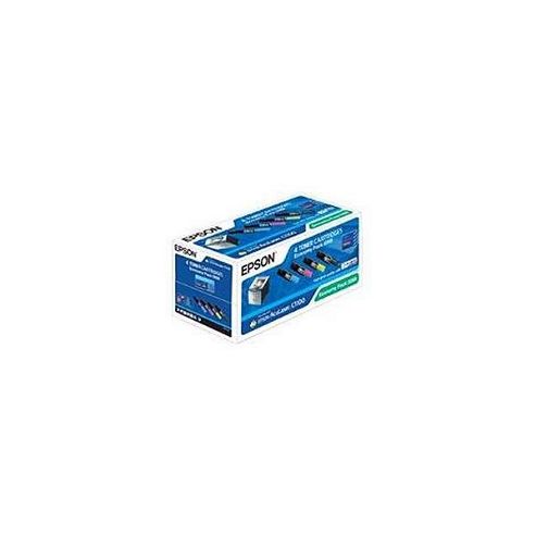 Image of Epson Aculaser C1100 Economy Pack - 4 Toners