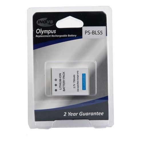 Image of Olympus Bls5 Camera Replacement Battery