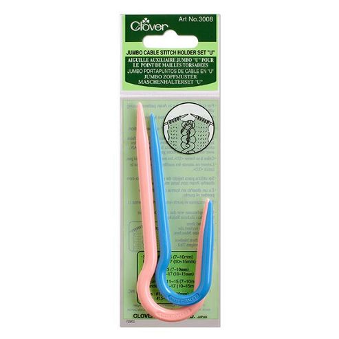 Image of Clover Jumbo Cable Stitch Holder Set 'u'