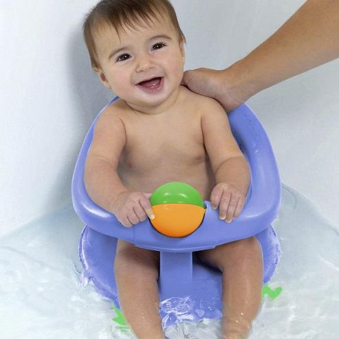 Image of Safety 1st Swivel Bath Seat Pastel With Rotating Ball