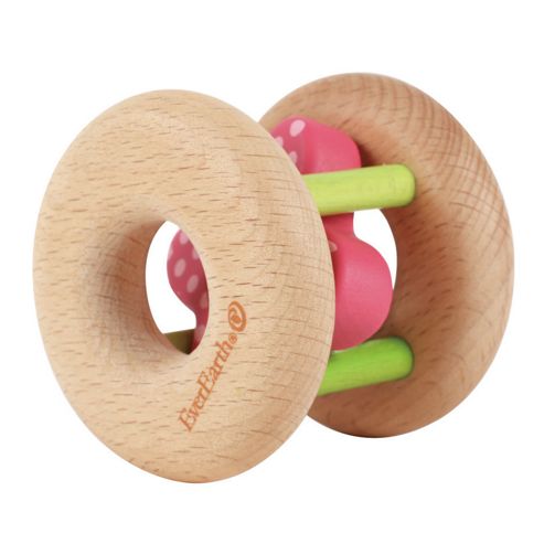 Image of Teamson Everearth Flower Rattle Toy