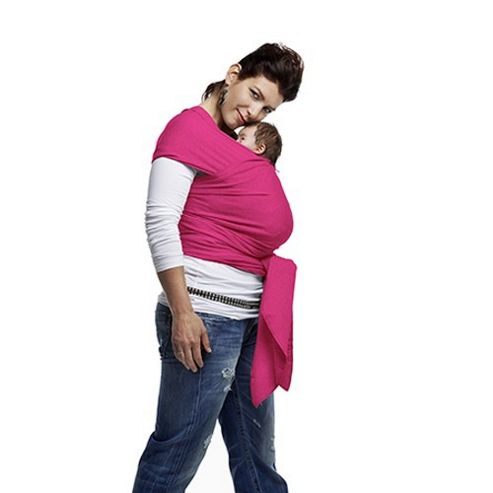 Image of Bykay Essential Jersey Baby Carrier (fuchsia)