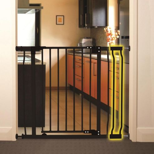Image of Dreambaby Extra Tall Liberty Gate Black Extension 9cm
