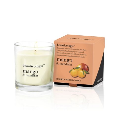 Image of Baylis And Harding Beauticology Candle, Mango And Mandarin