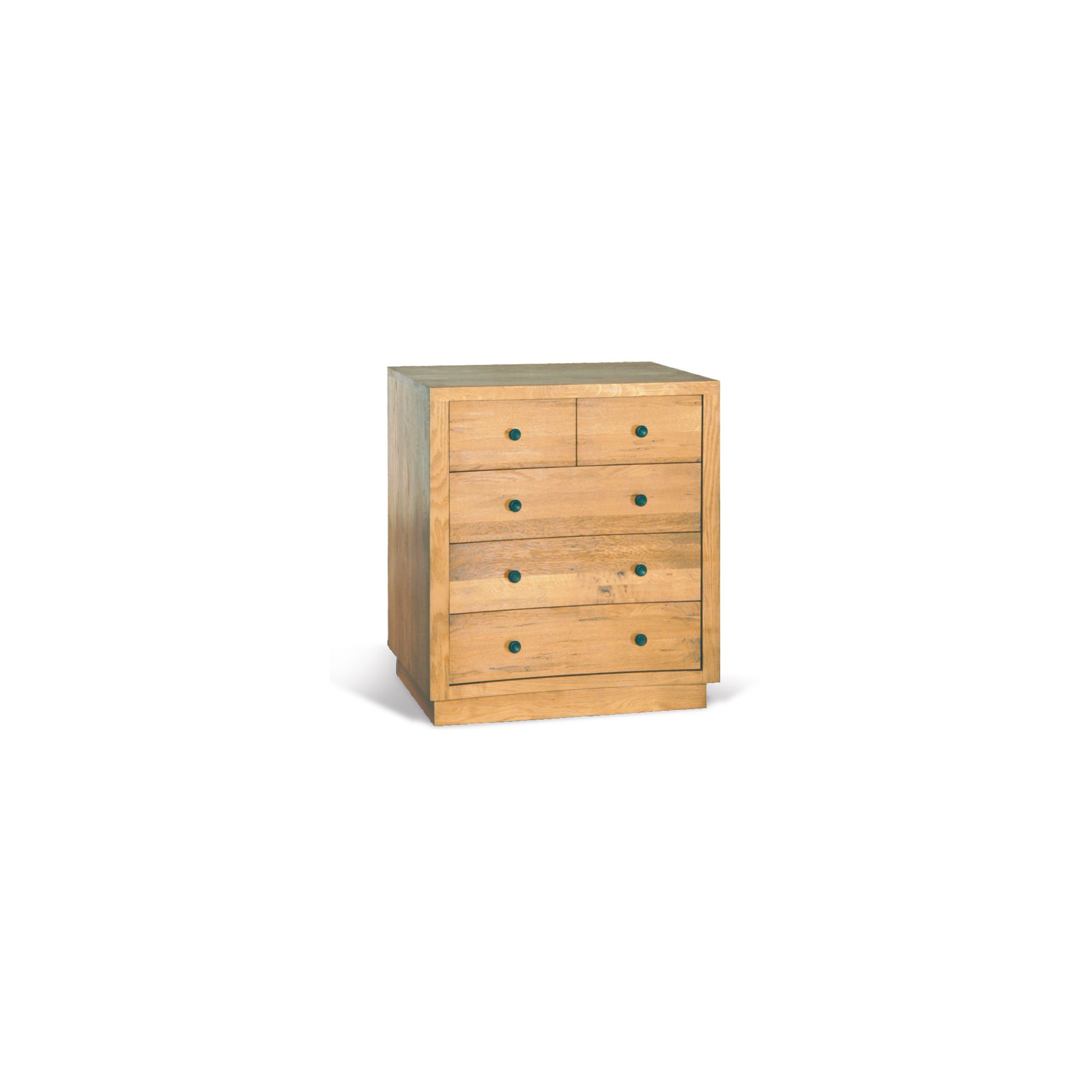 Oceans Apart Orleans Oak Two Over Three Drawer Chest in Oak at Tesco Direct