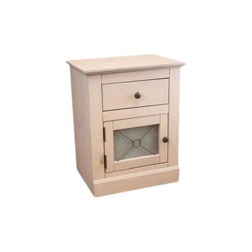 Image of Home Essence Pembroke 1 Drawer Bedside Table