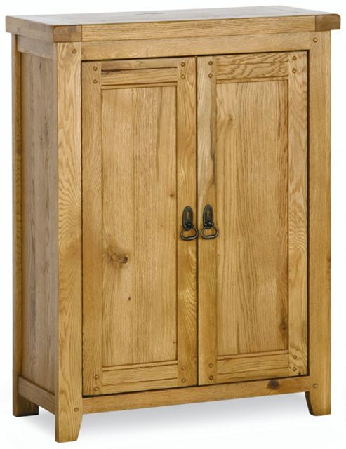 Image of Kelburn Furniture Veneto Rustic Oak 2 Door Cupboard
