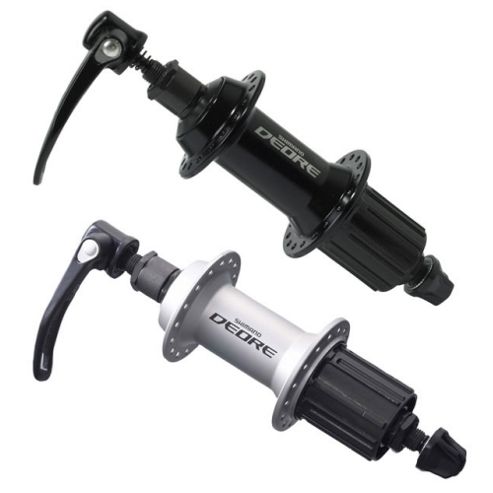 Image of Shimano M590 Deore Non-disc Rear Hub - Black 32h