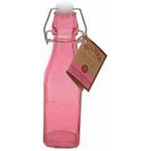 Image of Kilner 250ml Clip Top Bottle - Pink