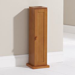 Mountrose County Farm Toilet Roll Cupboard in Pine