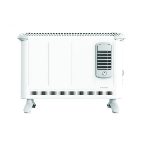 Image of Dim-402tsf 2kw Convector Heater, 2 Heat Settings With Turbo Fan