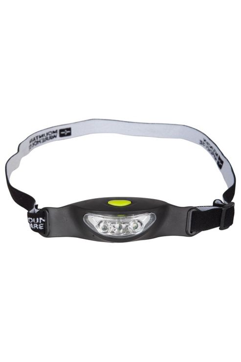 Image of 3led Active Head Torch Waterproof Adjustable Camping Hiking Walking 10m Distance