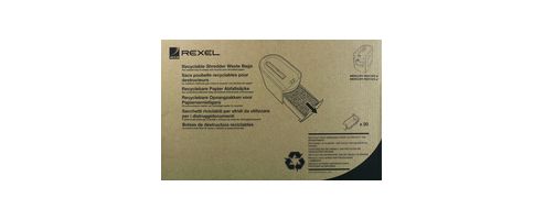 Image of Rexel Recycling Paper Bags Pack Of 20 2102247