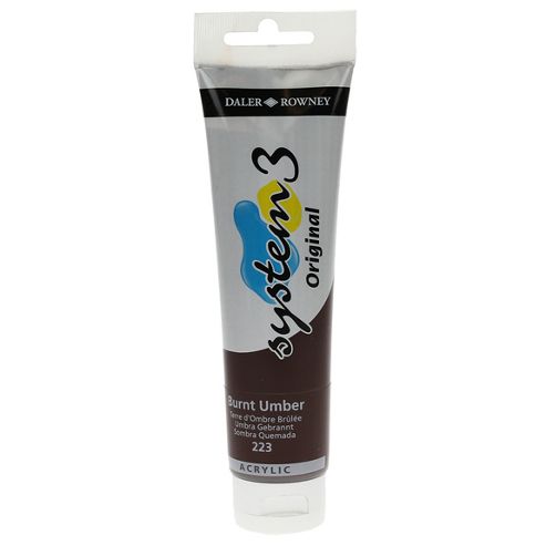 Image of System 3 150ml Burnt Umber