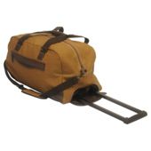 Tesco 2-Wheel Canvas Holdall, Khaki