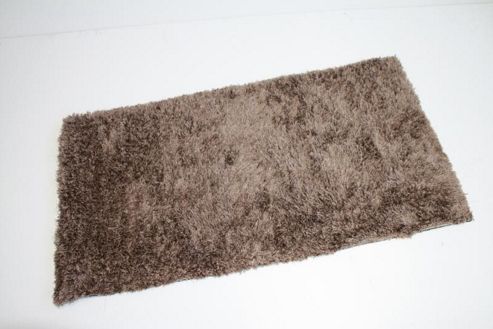 Image of Dandy Zanzibar Mink Shag Rug - 60cm X 110cm