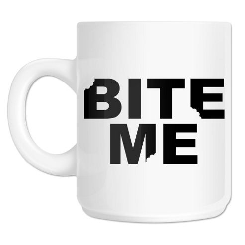 Image of Bite Me 10oz Ceramic Mug