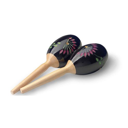 Image of A-star Medium Maracas - Black