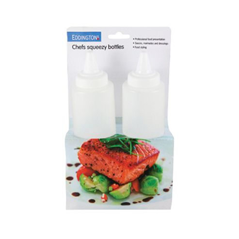 Image of Chef's Squeezy Bottles, Set Of 2