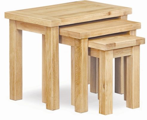 Image of Alterton Furniture Chatsworth 3 Piece Nest Of Tables