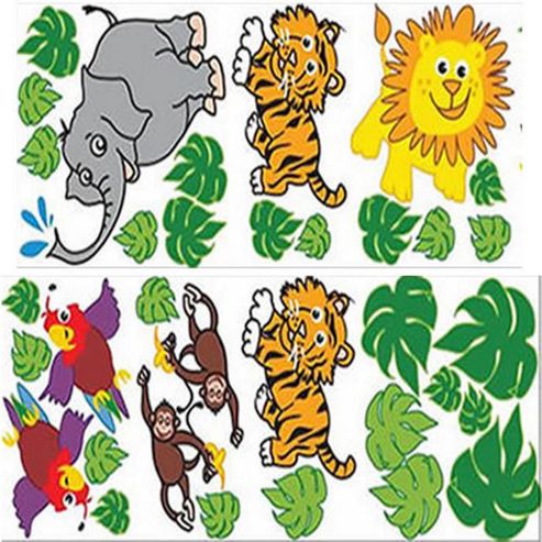 Image of Jungle Wall Stickers - Exclusive Range