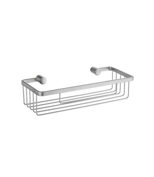 Image of Smedbo Sideline Design Soap Basket - Brushed Chrome