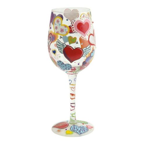 Image of Lolita Wine Glass - Heart-rageous