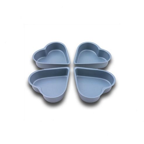 Image of Faringdon Bakers Pride Non Stick Mini-heart Cake Tin Set