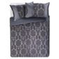 F&F Home Vienna Flock Double Duvet, Charcoal