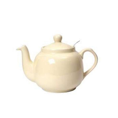 Image of London Pottery Farmhouse Filter Teapot, 6 Cup, Ivory