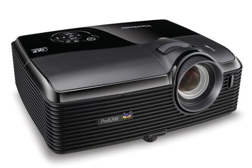 Image of Viewsonic Pro8200 Dlp Projector, 1080p, 16:9, Ntsc, Pal, Secam, Hdtv, 1920 X 1080, 3000:1, 2000 Lm, Hdmi, Vga Warranty