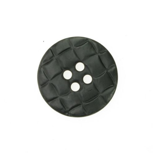 Image of Buttons 45mm - Quilted Black