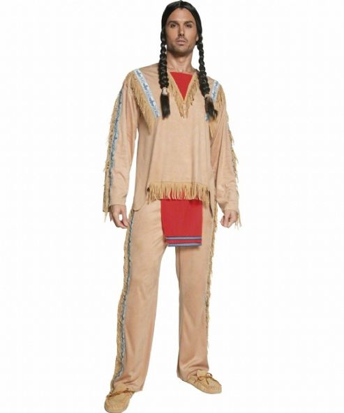 Image of Authentic Western Indian Chief Costume