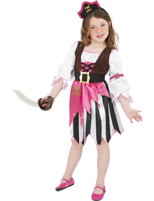 Image of Discontinued - Pirate Girl - Child Costume 7-9 Years