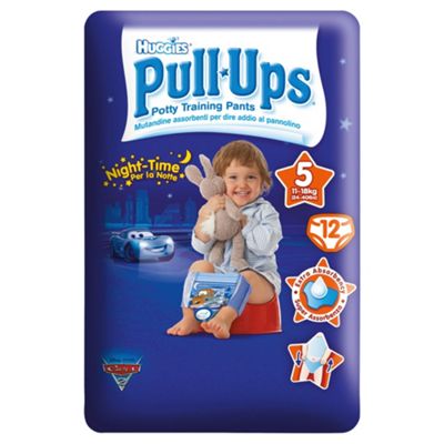 Huggies Pull Ups Boys N/Time Medium 12 Learning Pant